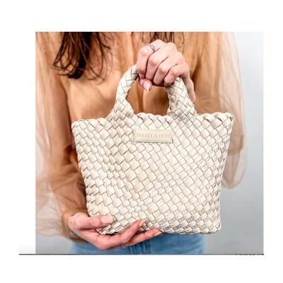 Woven Mini Tote