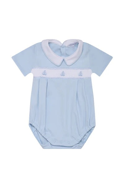 Sailboat smocked bubble
