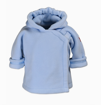 Widgeon Hooded Fleece Jacket, Light Blue
