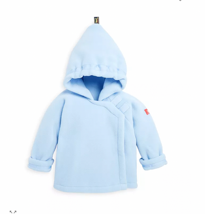 Widgeon Hooded Fleece Jacket, Light Blue