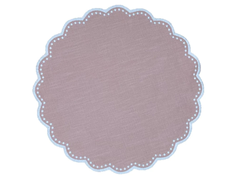 Dusty Pink Bluebell Placemat (set of 4)