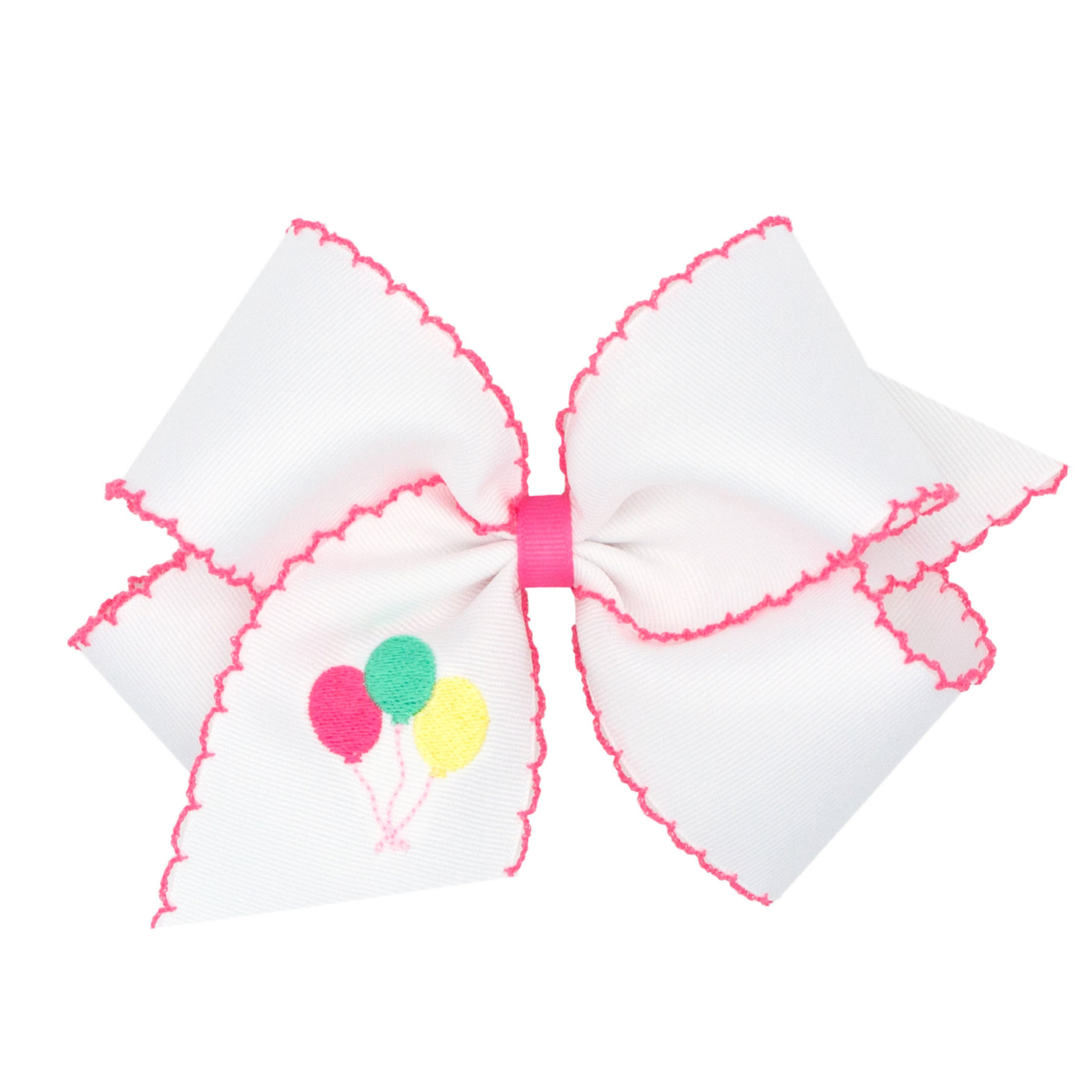 Balloon Bow w/ Moonstitch Edge