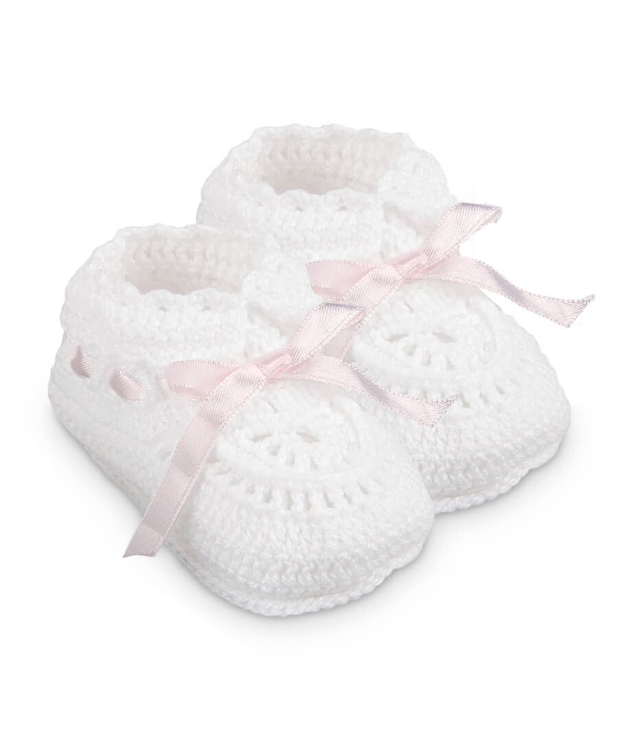 Infant Crochet Booties