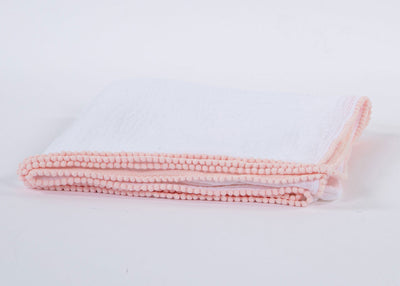 Pom Pom Muslin Swaddle