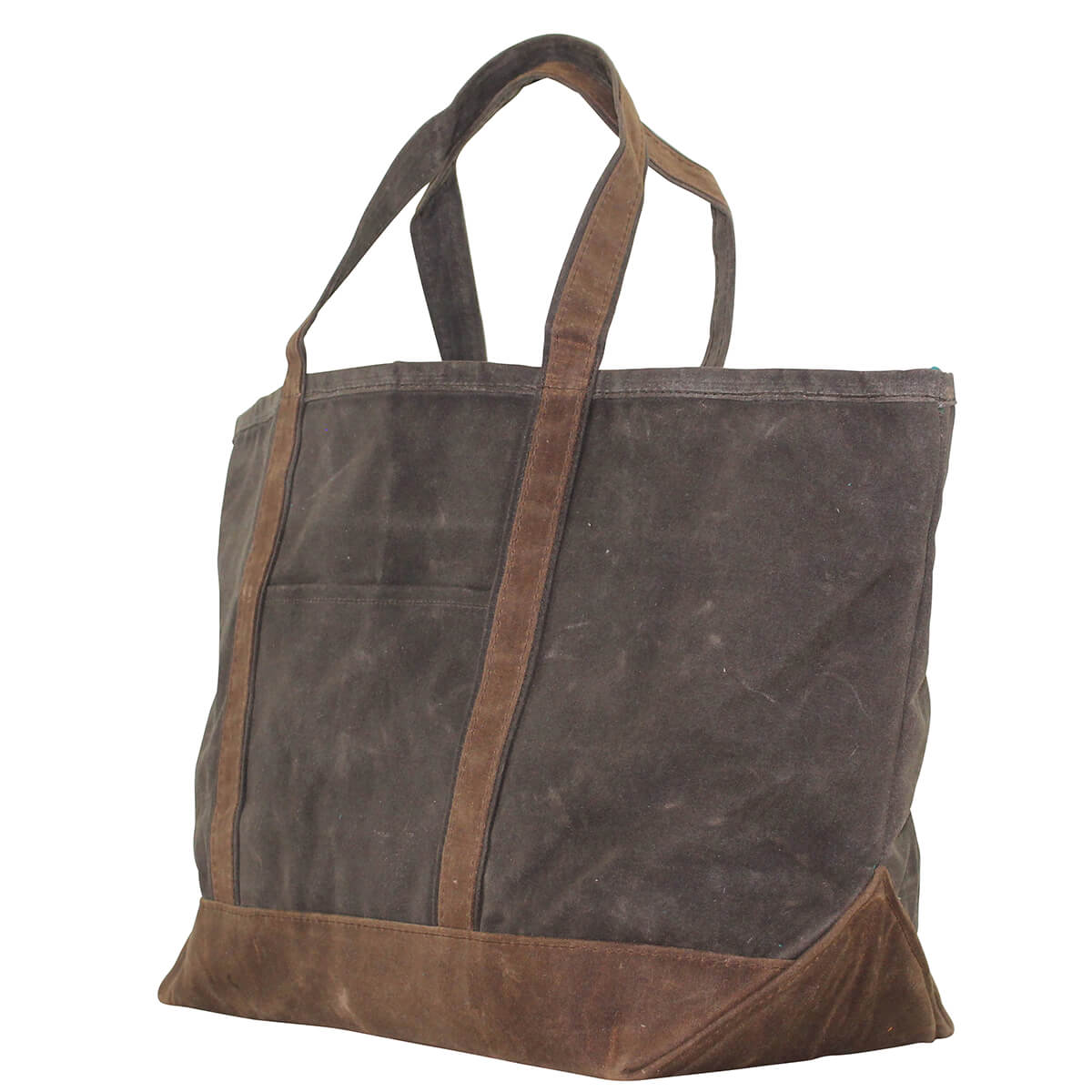 Large Wax Canvas Boat Tote