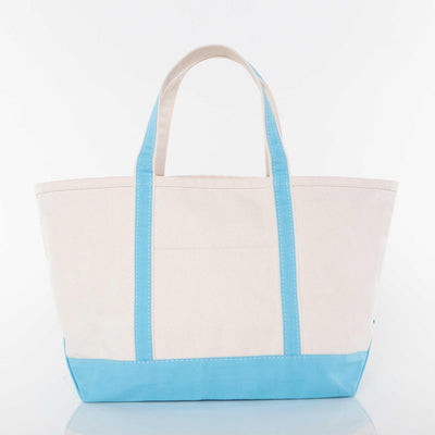 Large Canvas Tote (8 Color Options)