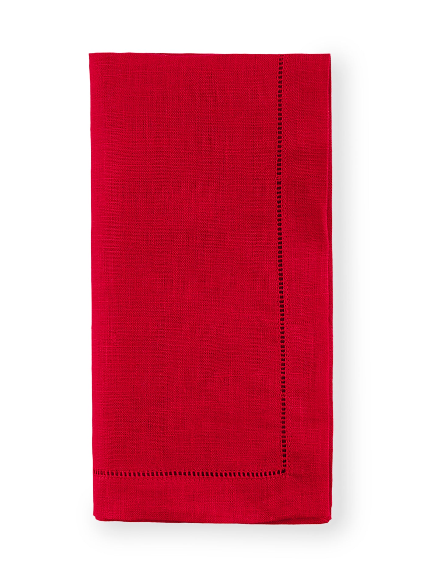 Colored Hemstitch Dinner Napkins (multiple colors)