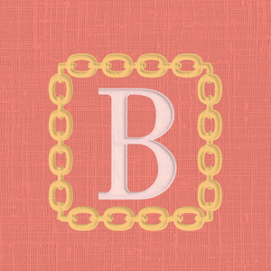 Custom Embroidery Monogram Mere Fille Designs