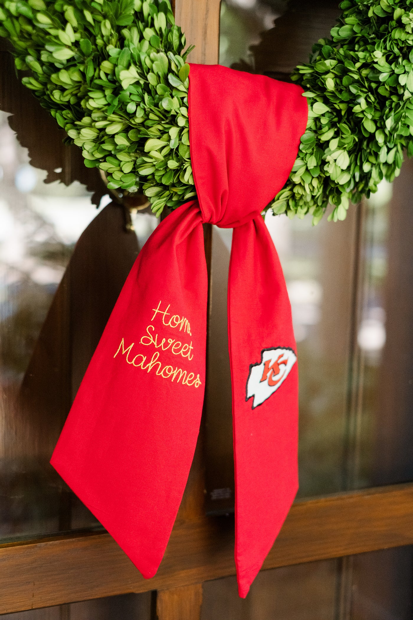 Chiefs Wreath Sash – Mere Fille Designs