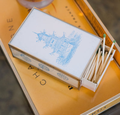 Pagoda Matchbox Cover