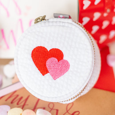 3" Heart Rounds