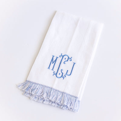 Fringe Guest Towel (12 colors)