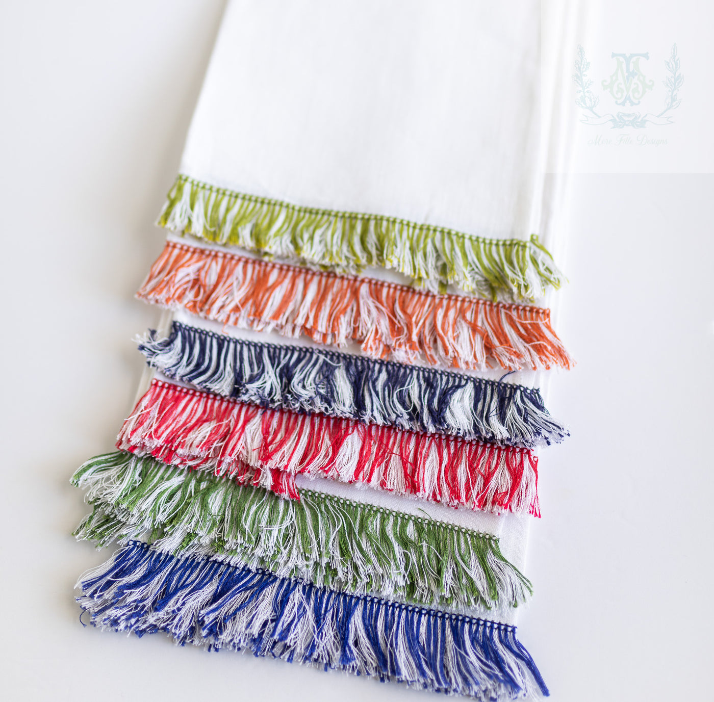 Fringe Guest Towel (12 colors)