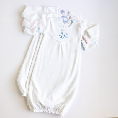 White Bubble Baby Gown (3 Colors)