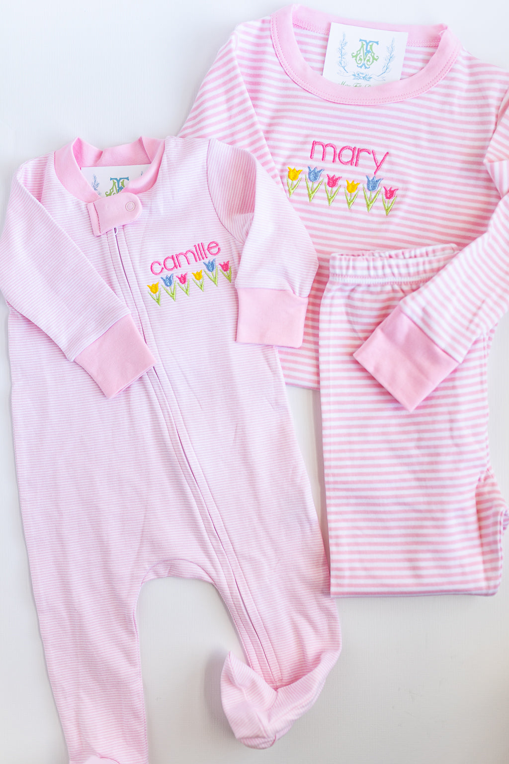 Magnolia Baby 2-Piece Pajama Set (2 colors)