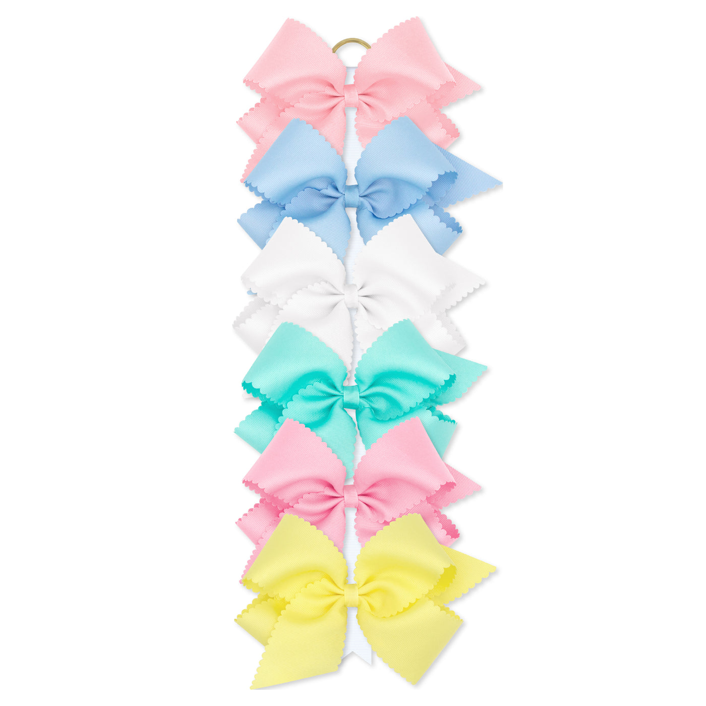 Wee Ones King Size Hair Bow, Aqua