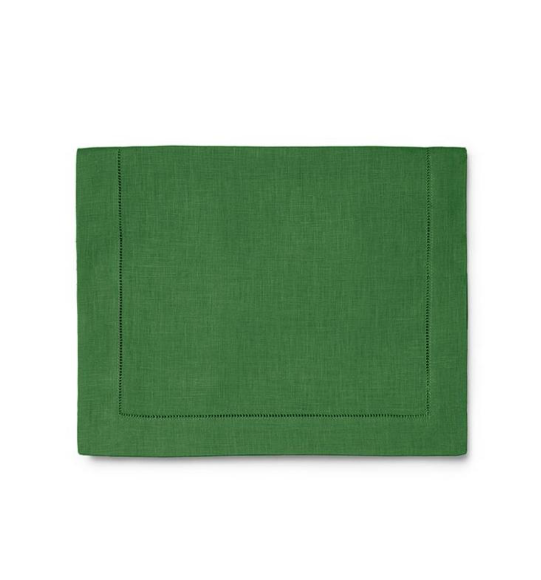 Green Hemstitch Table Runner