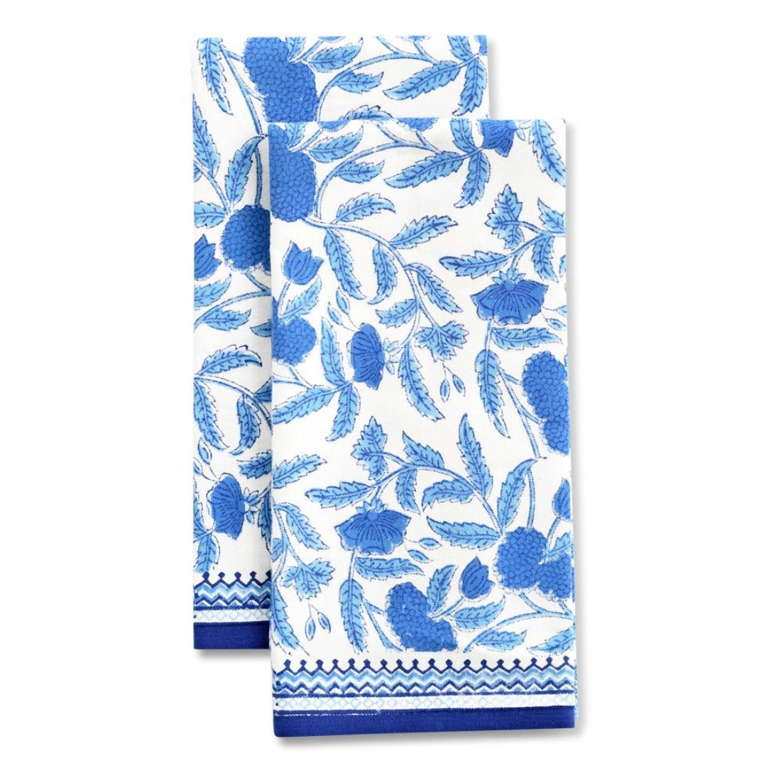 Blue Jalore Tea Towels