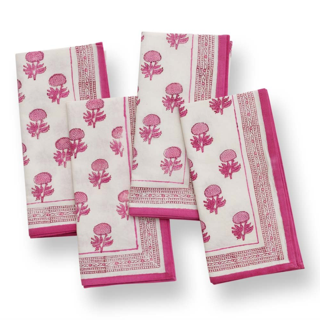 Rose Napkins (set of 4)