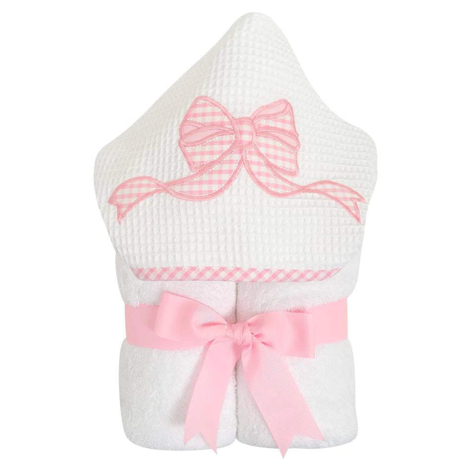 Pink Bow Hooded Towel