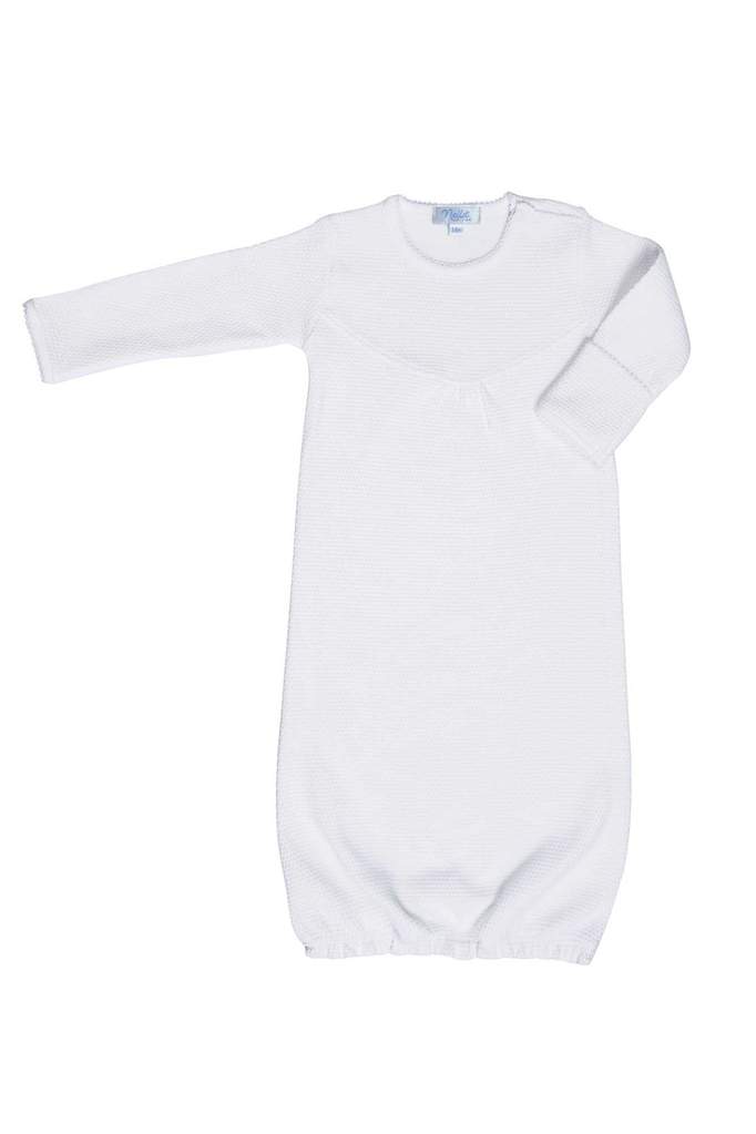 White Bubble Baby Gown (3 Colors)