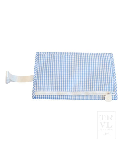 Gingham Changing Pad