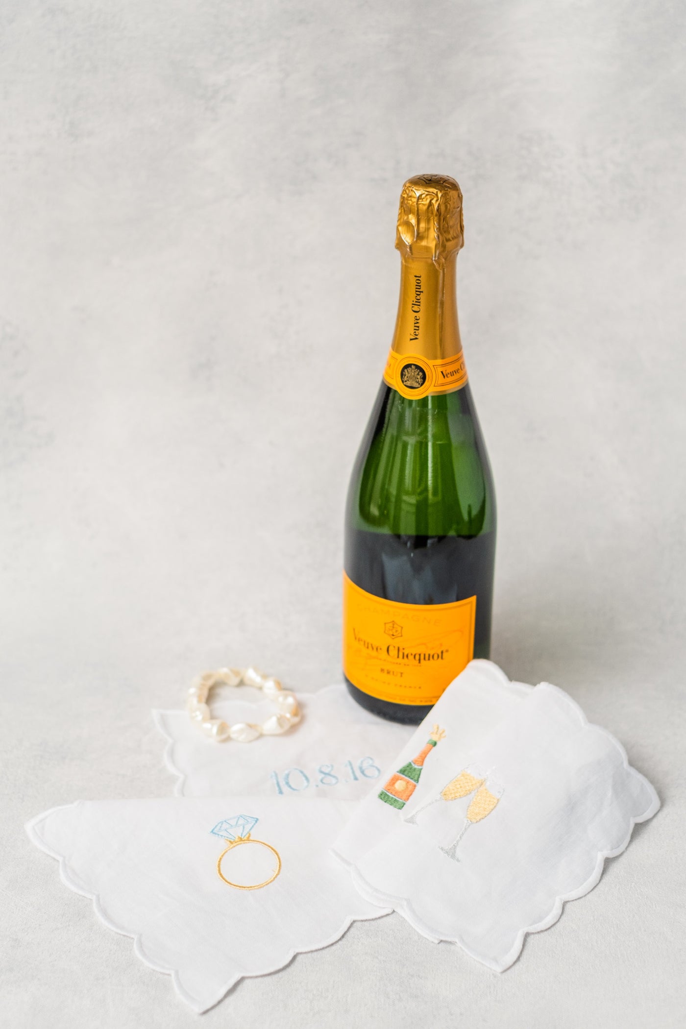 Engagement Cocktail Napkin Set