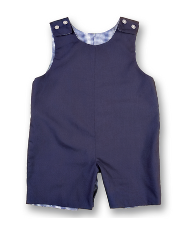 Reversible Romper (Red or Navy)