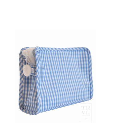 Small Roadie, Sky Blue Gingham