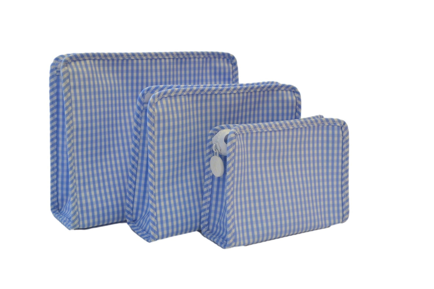 Large Roadie, Sky Blue Gingham