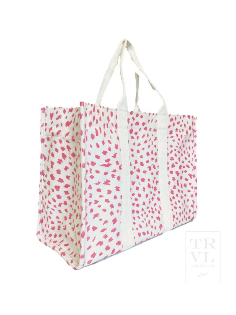 Spot On! Large Tote, Pink