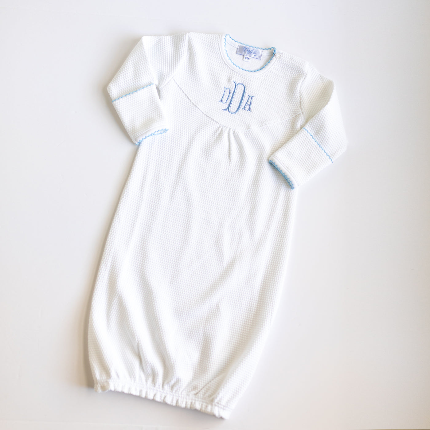 White Bubble Baby Gown (3 Colors)